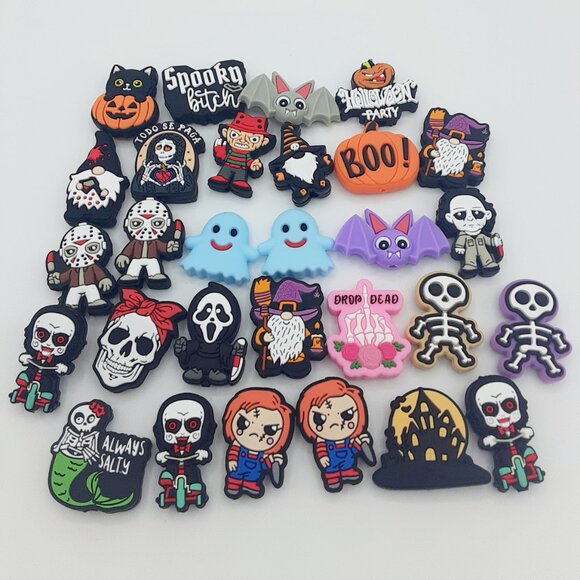 29 piece Halloween silicone focal beads - new - Picture 2 of 2